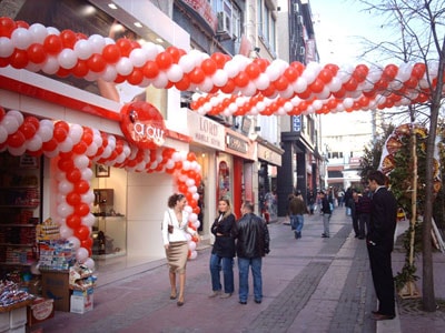 zincir balon s�slemesi